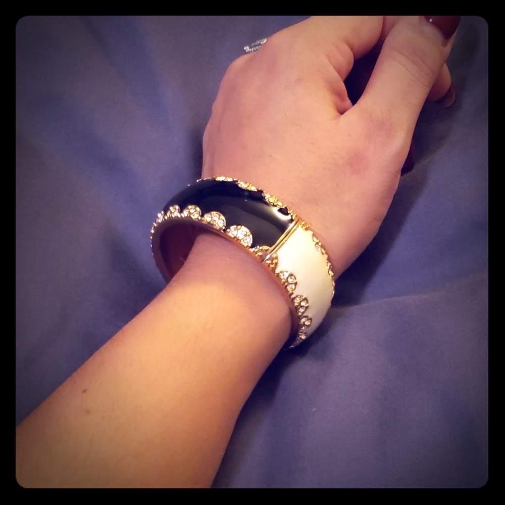 White and Black bracelet